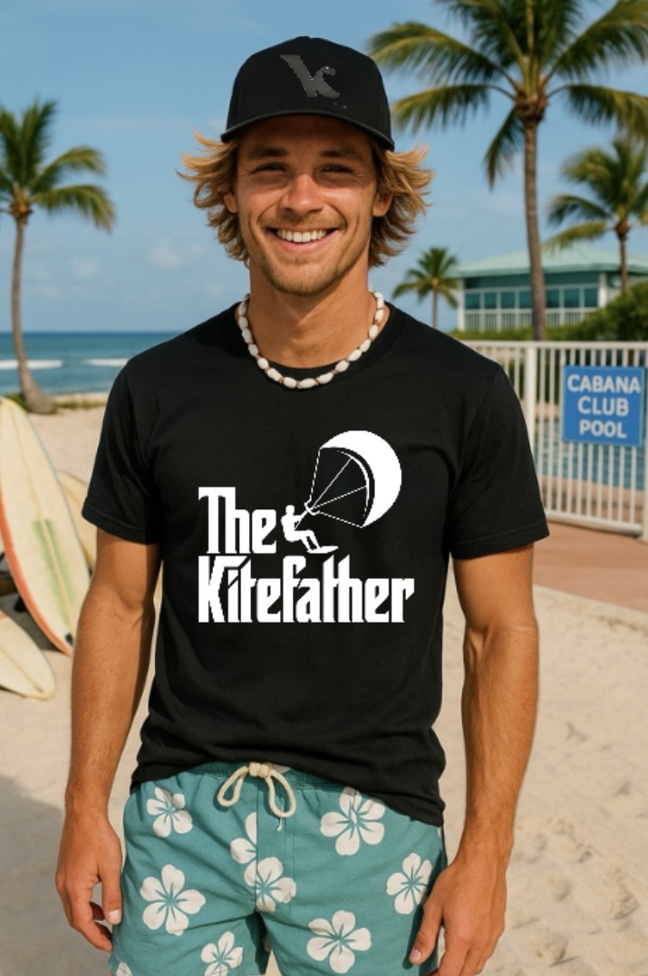The Kite Father – Kiteboarding Dad T-Shirt