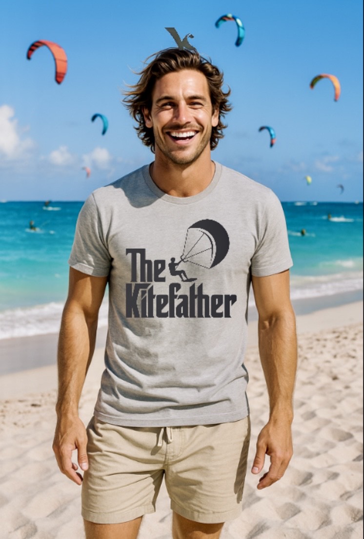 The Kite Father – Kiteboarding Dad T-Shirt