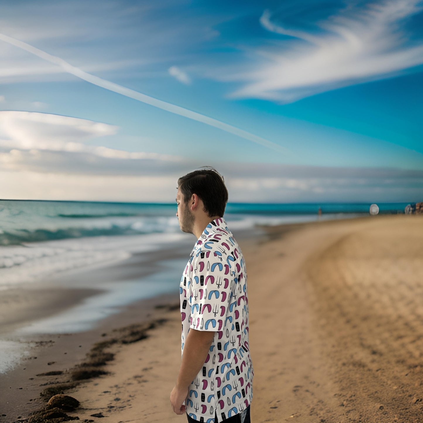 KiteKulture Kiting Polo - White