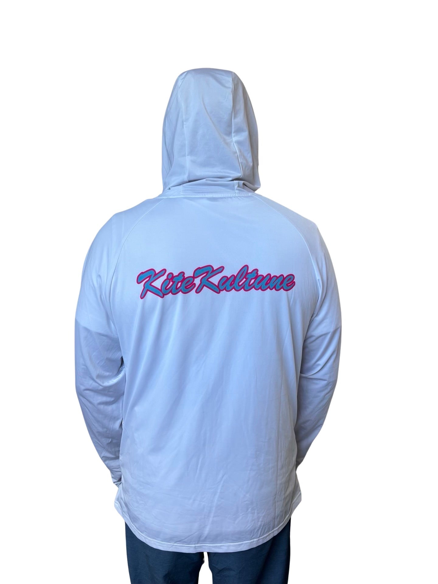 KiteKulture Logo White Long Sleeve Jacket