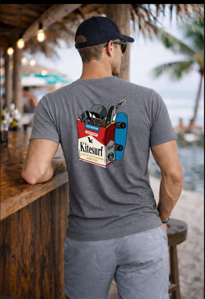 Kitesurf Addiction T-Shirt – Kiteboarding Lifestyle Tee for Kitesurfers & Water Sports Addicts