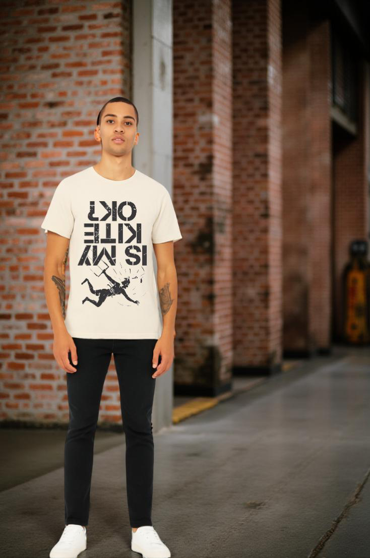 Is My Kite OK?” – Funny Kitesurfing T-Shirt | Kite Kulture Original
