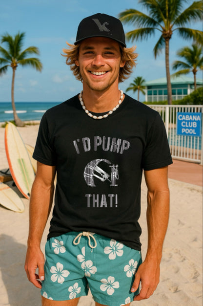 I’d Pump That – Funny Kiteboarding T-Shirt for Kitesurfers